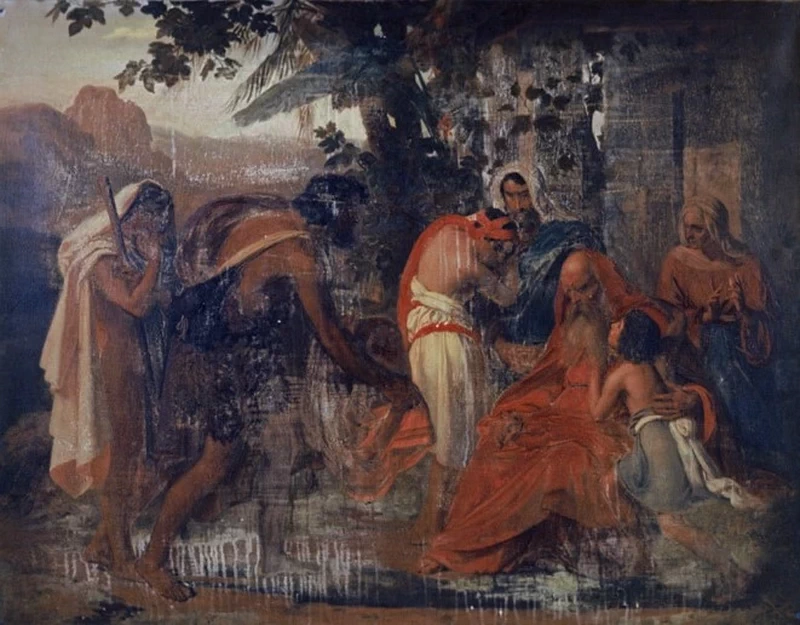 La veste di Giuseppe riportata a Giacobbe, 1841 - Musée des Beaux, Arts de la ville de Paris